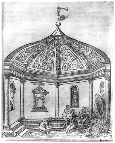 Vrouwenbaden in de Abdij van Theleme, uit 
